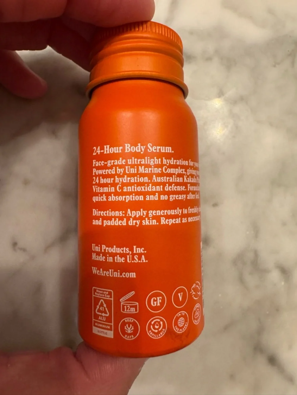 Uni 24 Hour Serum Ischia Sunset—Try it Size, 1.7fl oz. ⭐️3 for $20⭐️